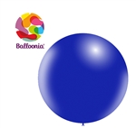 3ft  NAVY BLUE - Round Latex - BALLOONIA - Price Per Bag of 5