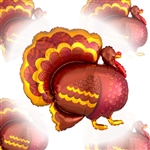 Fancy Turkey Foil Balloon