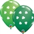 11 inch Big Shamrocks Assortment latex balloon