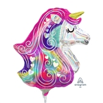 Iridescent Unicorn Foil Balloon