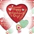 Valentine's Day Floating Hearts Balloon