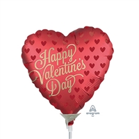 Valentine's Satin Sangria Balloon