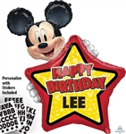 Mickey Mouse Birthday Balloon