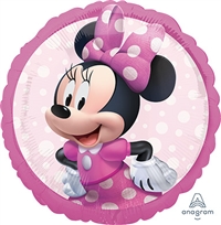 18 inch Minnie Mouse Forever Round Balloon