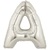 40 inch Letter A Megaloon SILVER