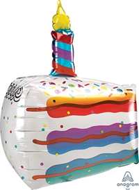 Cake Slice Dimensional Balloon