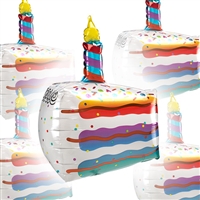 Cake Slice Dimensional Balloon