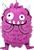 Happy Little Monster Junior Shape Balloon