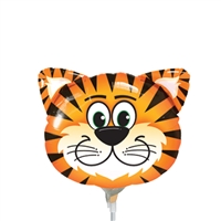14 inch Tickled Tiger Head Shape