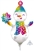 Snowman Foil Balloon