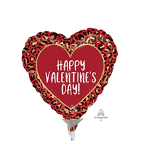 Valentine's Day Animal Print Balloon