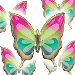 Tropical Butterfly Foil Balloon