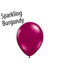 Sparkling Burgundy latex balloons