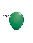 5 inch Green latex balloons