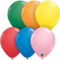 5 inch Standard Assortment latex balloons