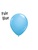 5 inch Pale Blue latex balloons