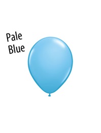 5 inch Pale Blue latex balloons