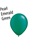 Pearl Emerald Green latex balloons