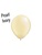 5 inch Pastel Pearl Ivory latex balloons