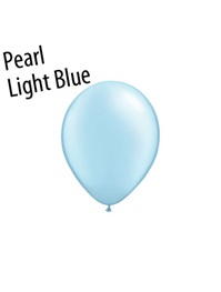 5 inch Pastel Pearl Light Blue latex balloons