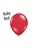 5 inch Jewel Ruby Red latex balloons