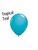 5 inch Fashion Tropical Teal latex balloons