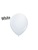 5 inch White latex balloons