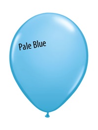 9 inch Qualatex PALE BLUE, Price Per Bag of 100