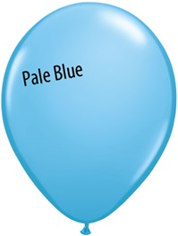 11in PALE BLUE Qualatex Standard