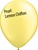 11in PEARL LEMON CHIFFON Qualatex Pastel Pearl