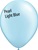 11in PEARL LIGHT BLUE Qualatex Pastel Pearl