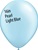 16 inch Qualatex Pastel PEARL LIGHT BLUE Latex Balloon