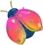 Colorful Ladybug Foil Balloon