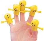 1 1/4 inch Smile Face Finger Puppet