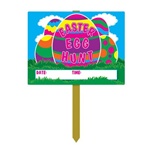 12 inch x 22 inch Easter Egg Hunt Yard Sign