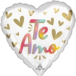 Te Amo Heart Shape Balloon