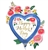 Happy Mother's Day Painted Floral Heart Balloon