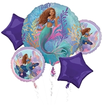 Little Mermaid Live Action Balloon Bouquet