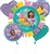 Gabby's DollHouse Balloon Bouquet