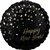 18 inch VLP New Years Pop- Round Foil Balloon