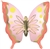 30in Soulful Blossoms BUTTERFLY  Foil Balloon