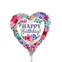 Birthday Florals Balloon