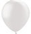 5in Metallic PEARL WHITE - Round Latex - BALLOONIA - Price Per Bag of 100