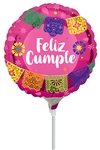 9in FELIZ CUMPLE Papel Picado