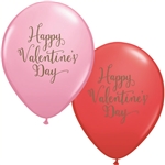 Qualatex Happy Valentine’s Day Script