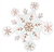32 inch Satin Winter Wonderland Snowflake Balloon