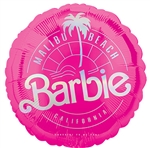 18 inch Barbie Round Foil Balloon