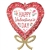 Valentine's Day Boho Bow Foil Balloon