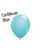 5 inch Fashion Caribbean Blue latex balloons