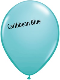 11 inch Qualatex Fashion CARIBBEAN BLUE